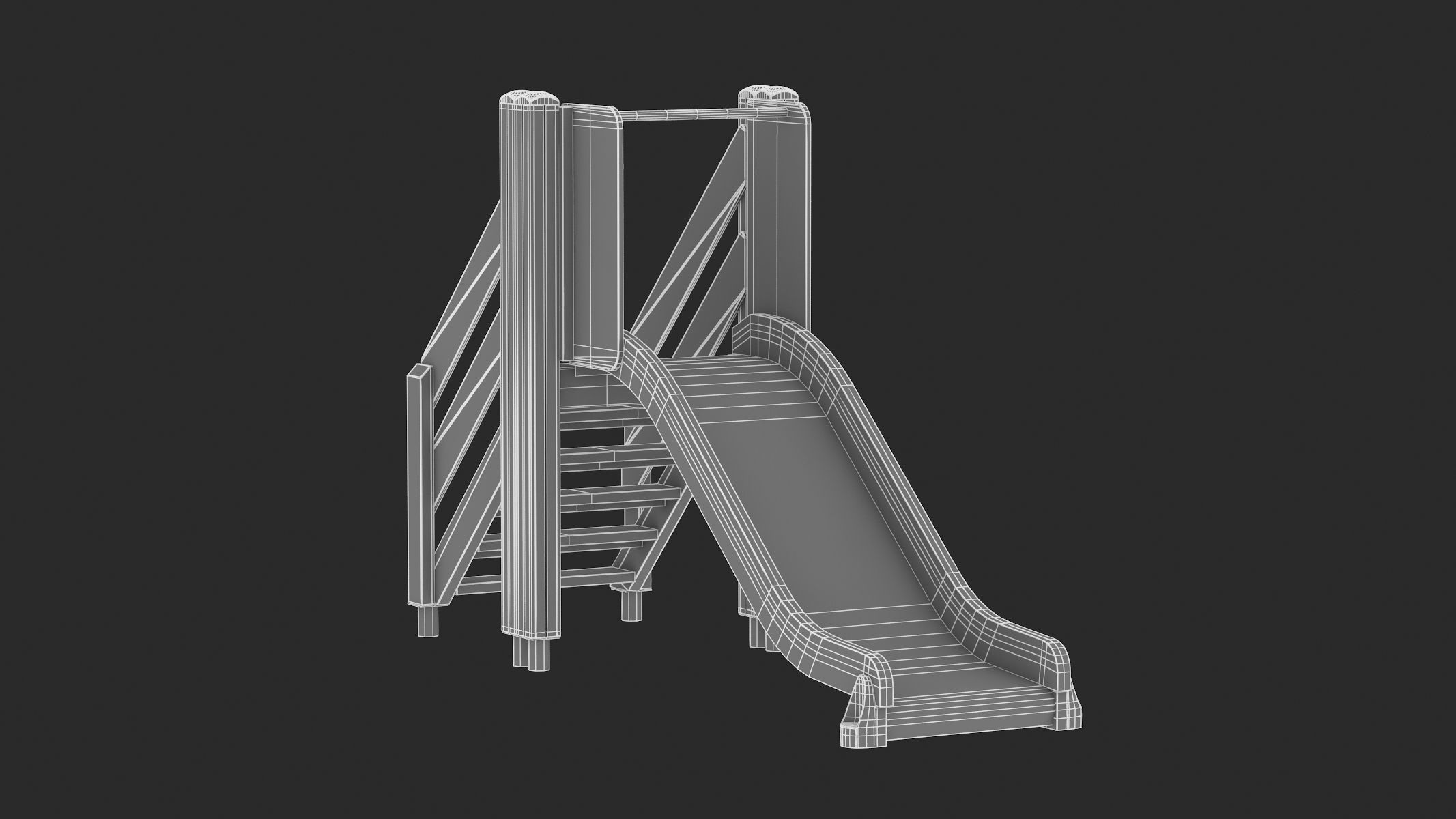 Lappset Slide 02 3D model_14