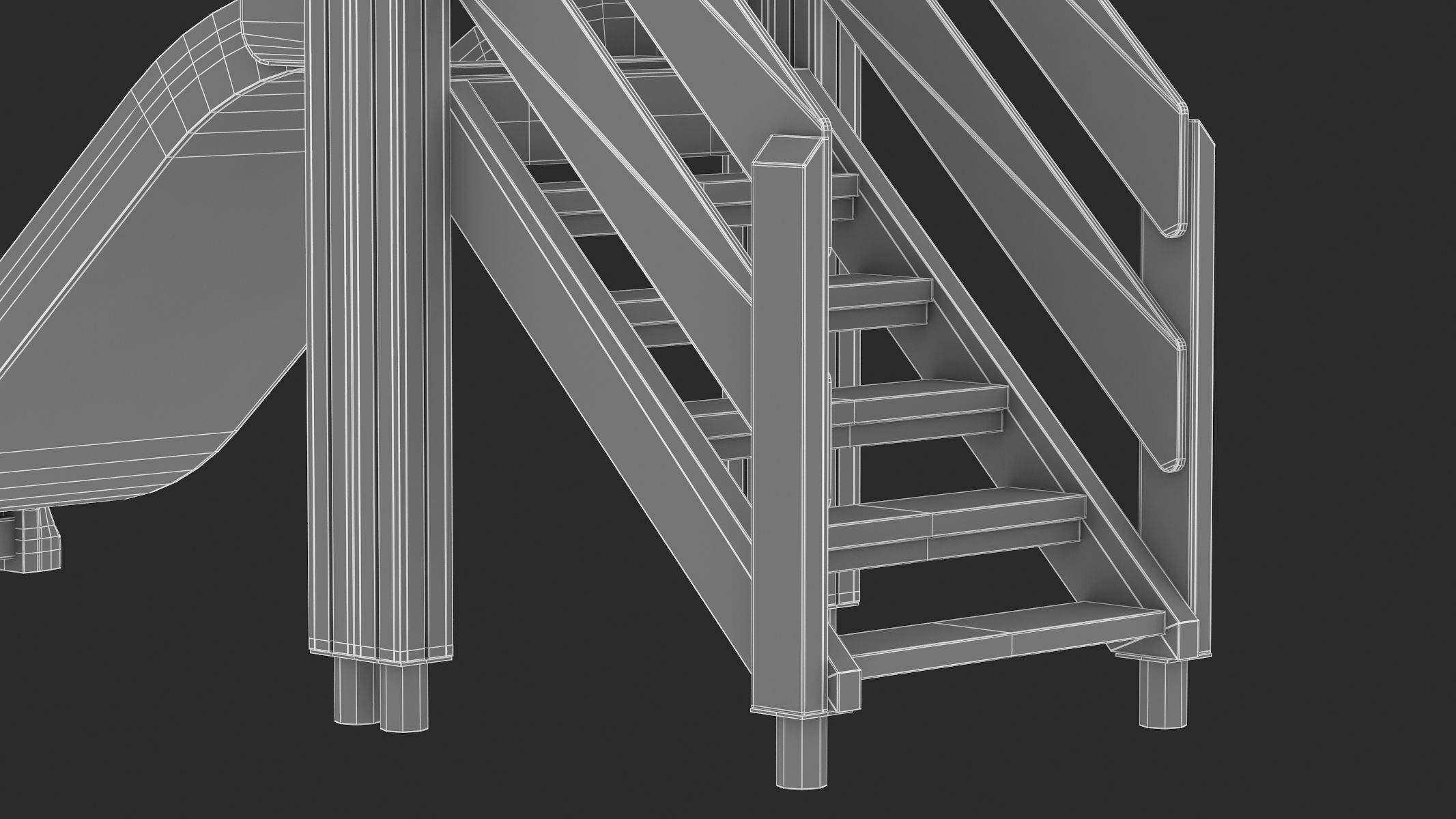 Lappset Slide 02 3D model_16