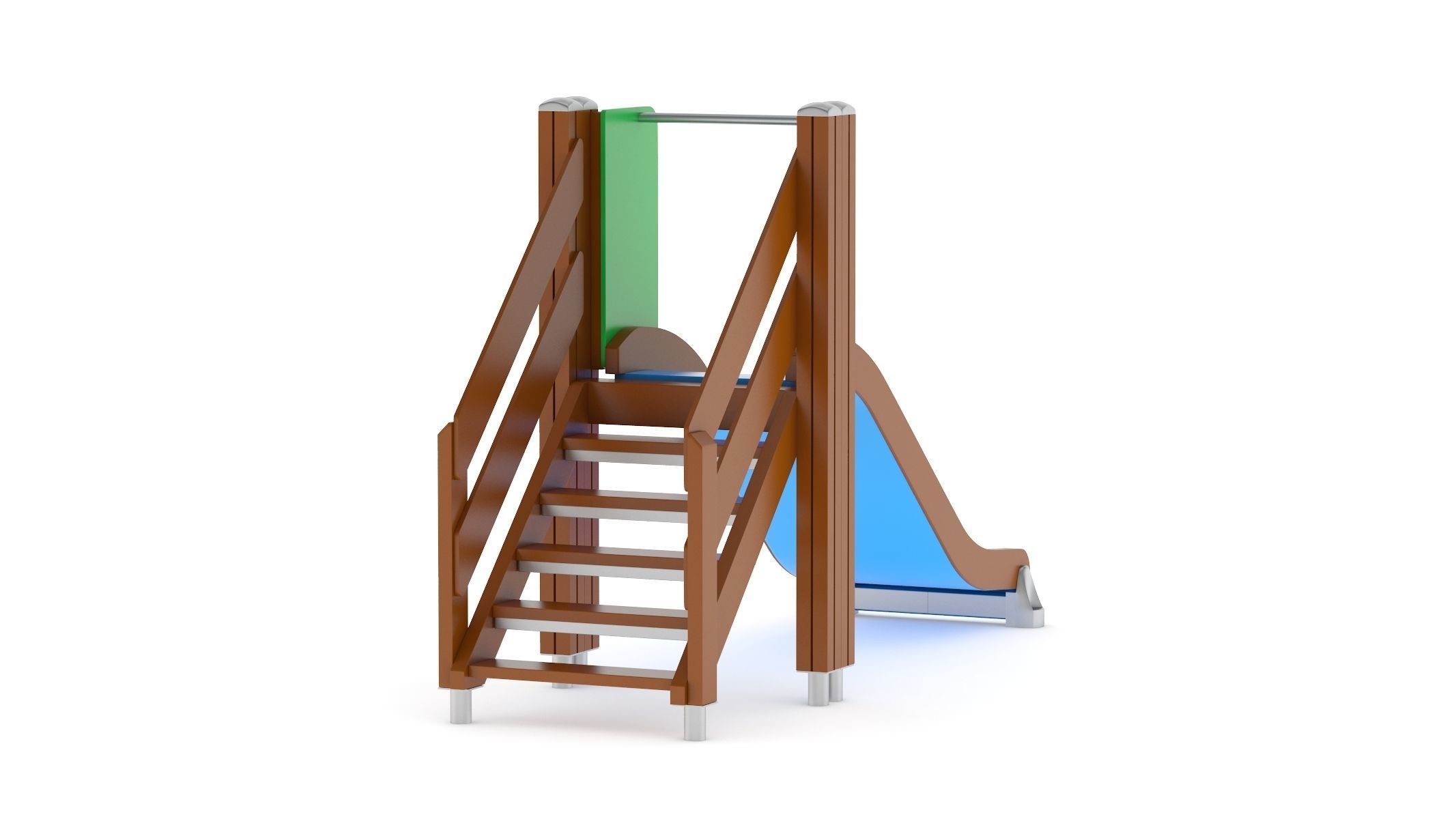 Lappset Slide 02 3D model_2