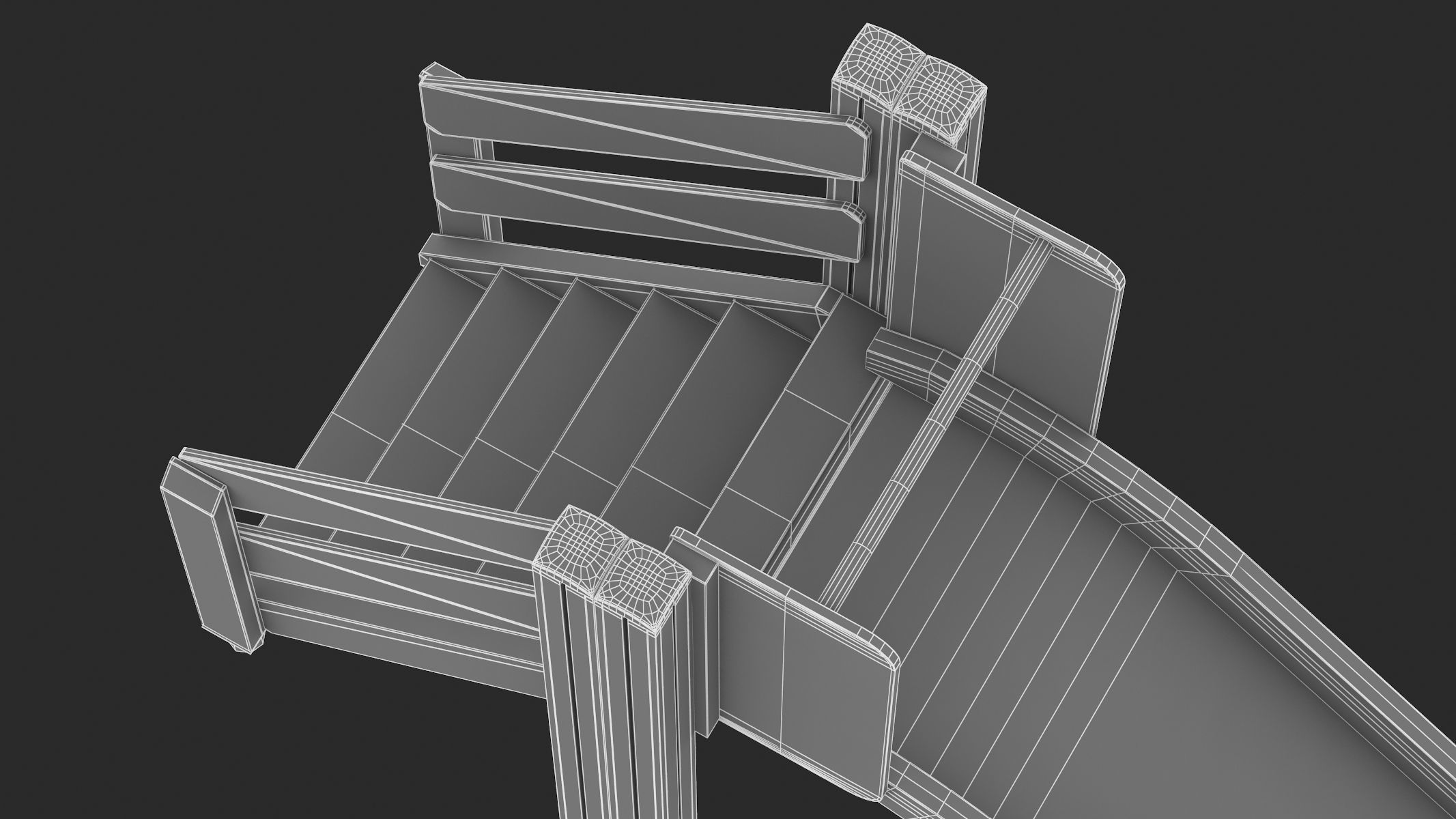 Lappset Slide 02 3D model_19