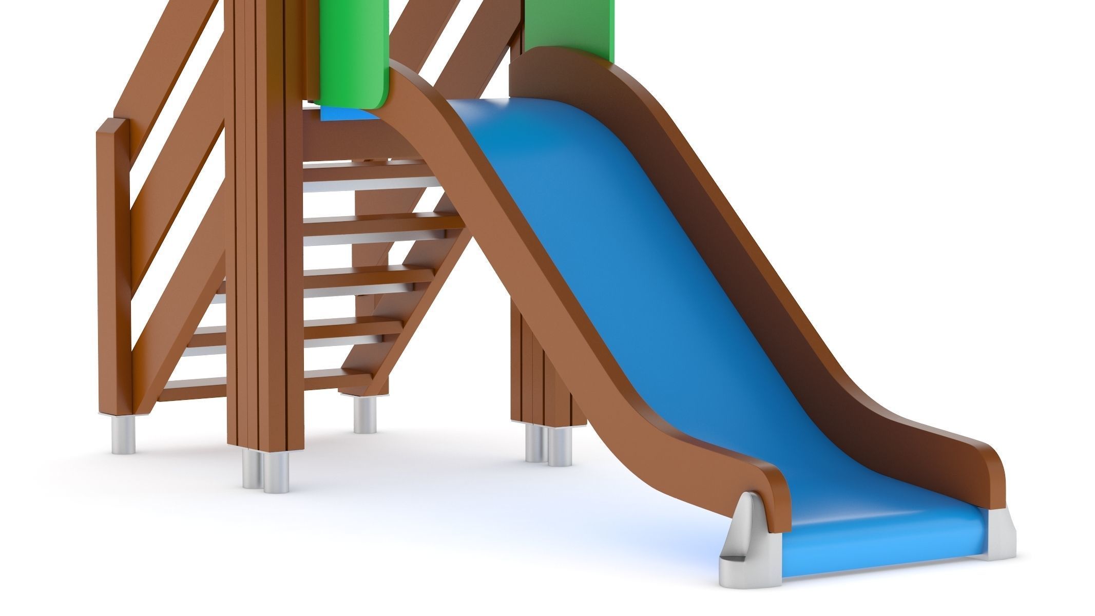 Lappset Slide 02 3D model_5