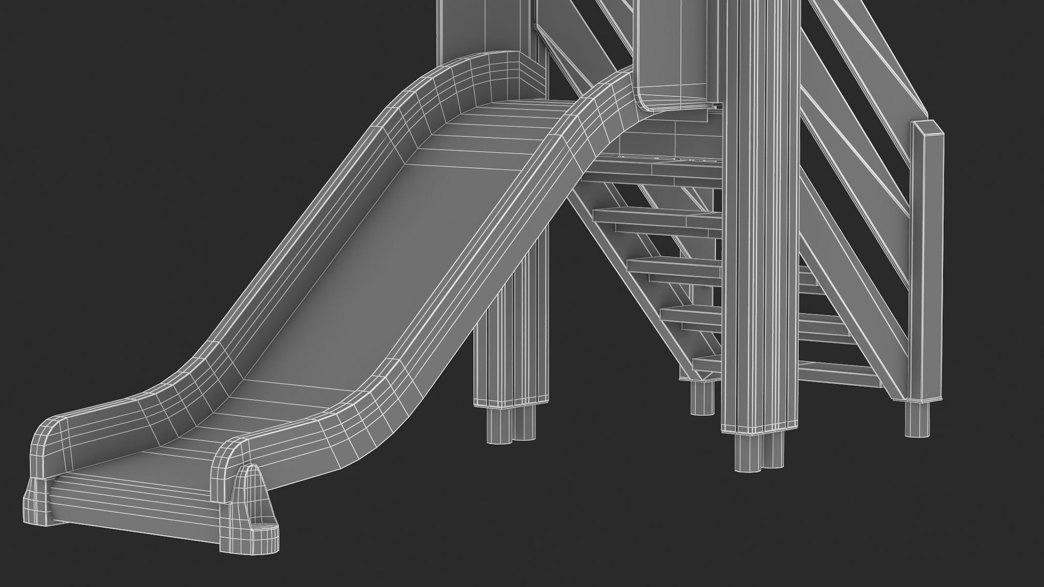 Lappset Slide 02 3D model_17