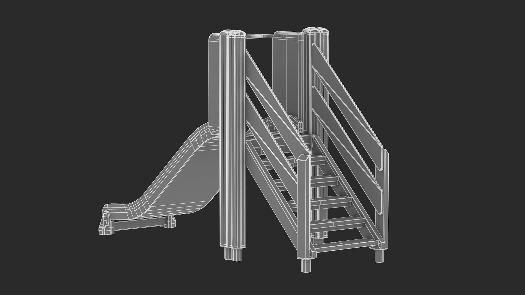 Lappset Slide 02 3D model_12