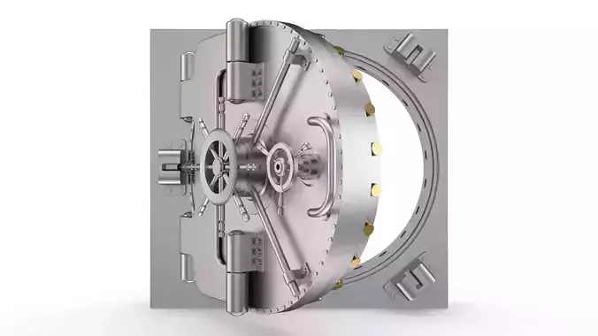 Bank Safe Vault Door Heavy Security Metal