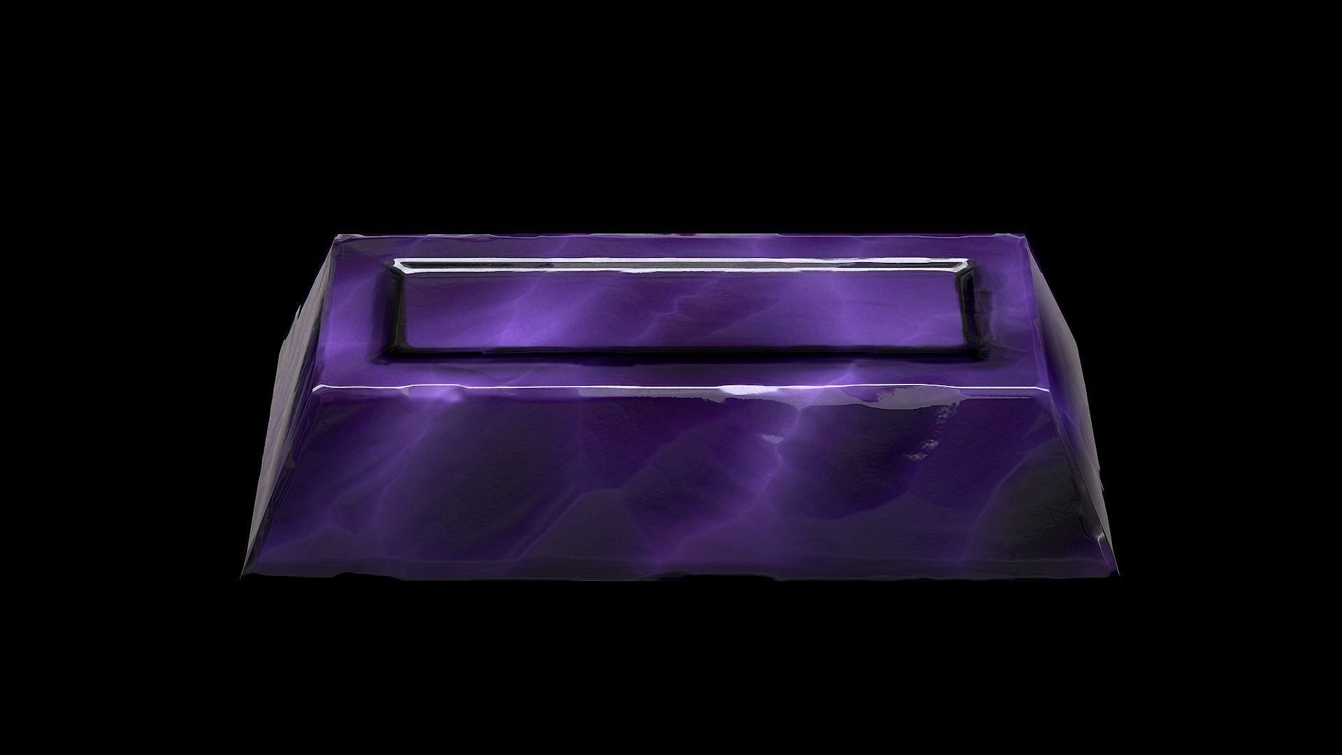 Obsidian Ingot Low-poly 3D model_3