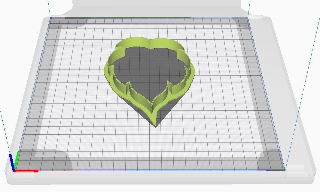 Cookie cutter - Leaf 3D print model_2