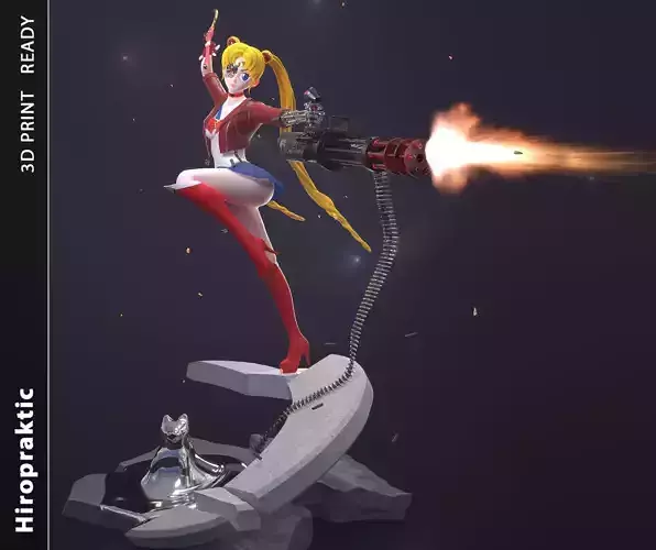  Sailor Moon Terminator 3D print model