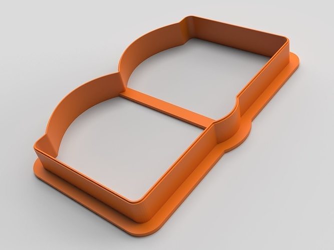 Cookie cutter - Book 3D print model