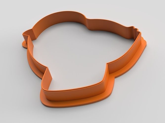 Cookie cutter - Chiken 3D print model