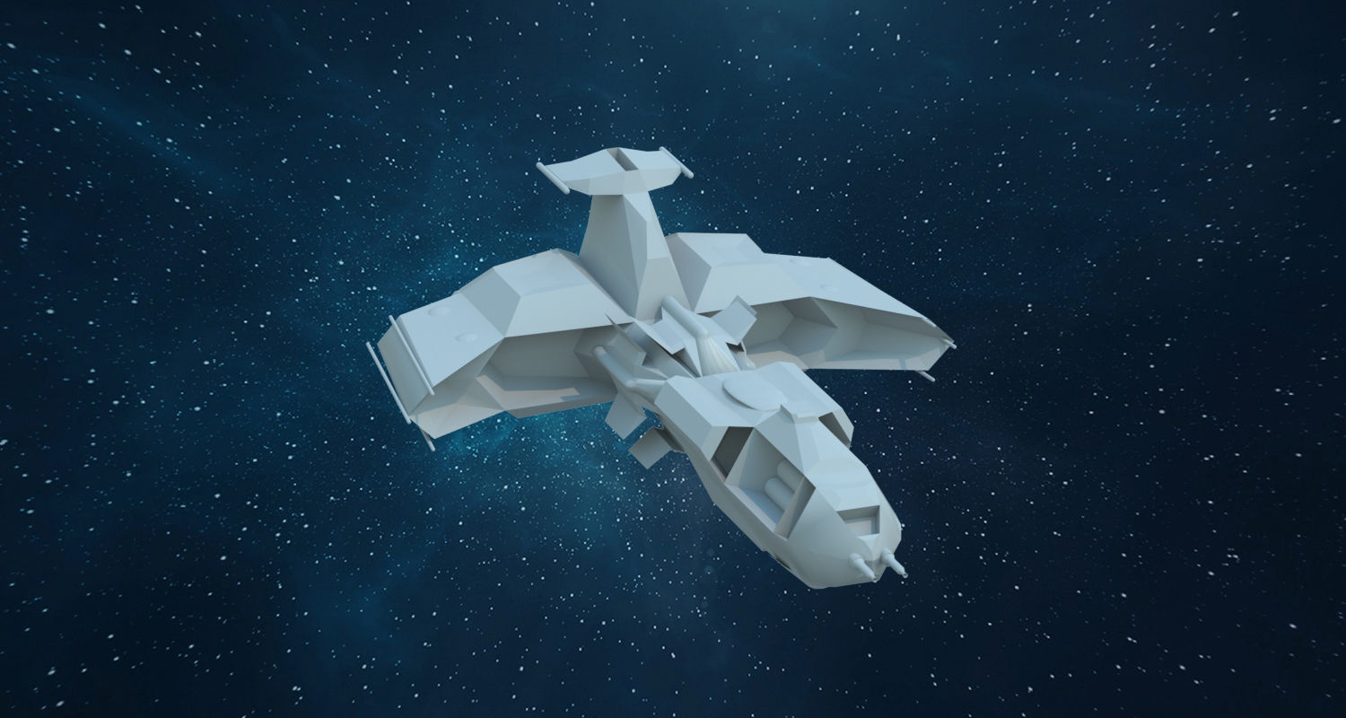 Spaceships - Future Team 3D model_7