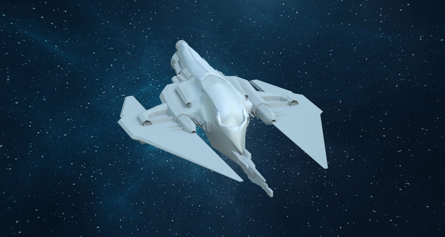 Spaceships - Future Team 3D model_5