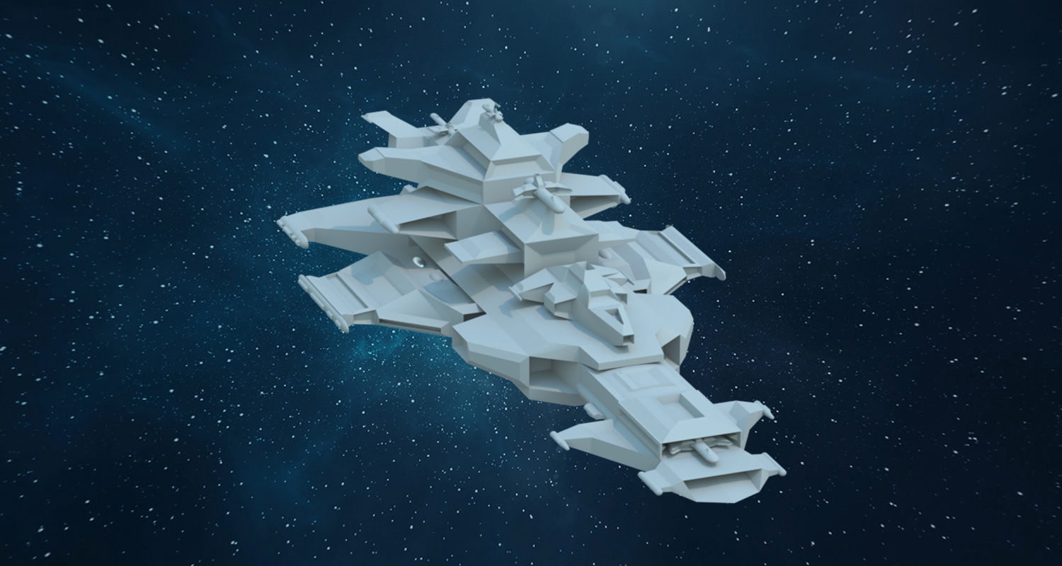 Spaceships - Future Team 3D model_3