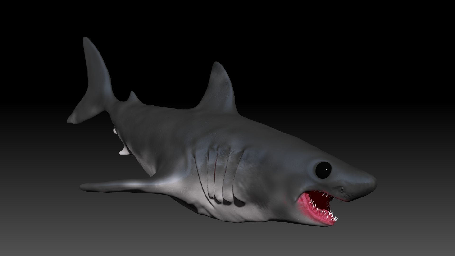Baby Shark Set -Sculpt 3D model_2