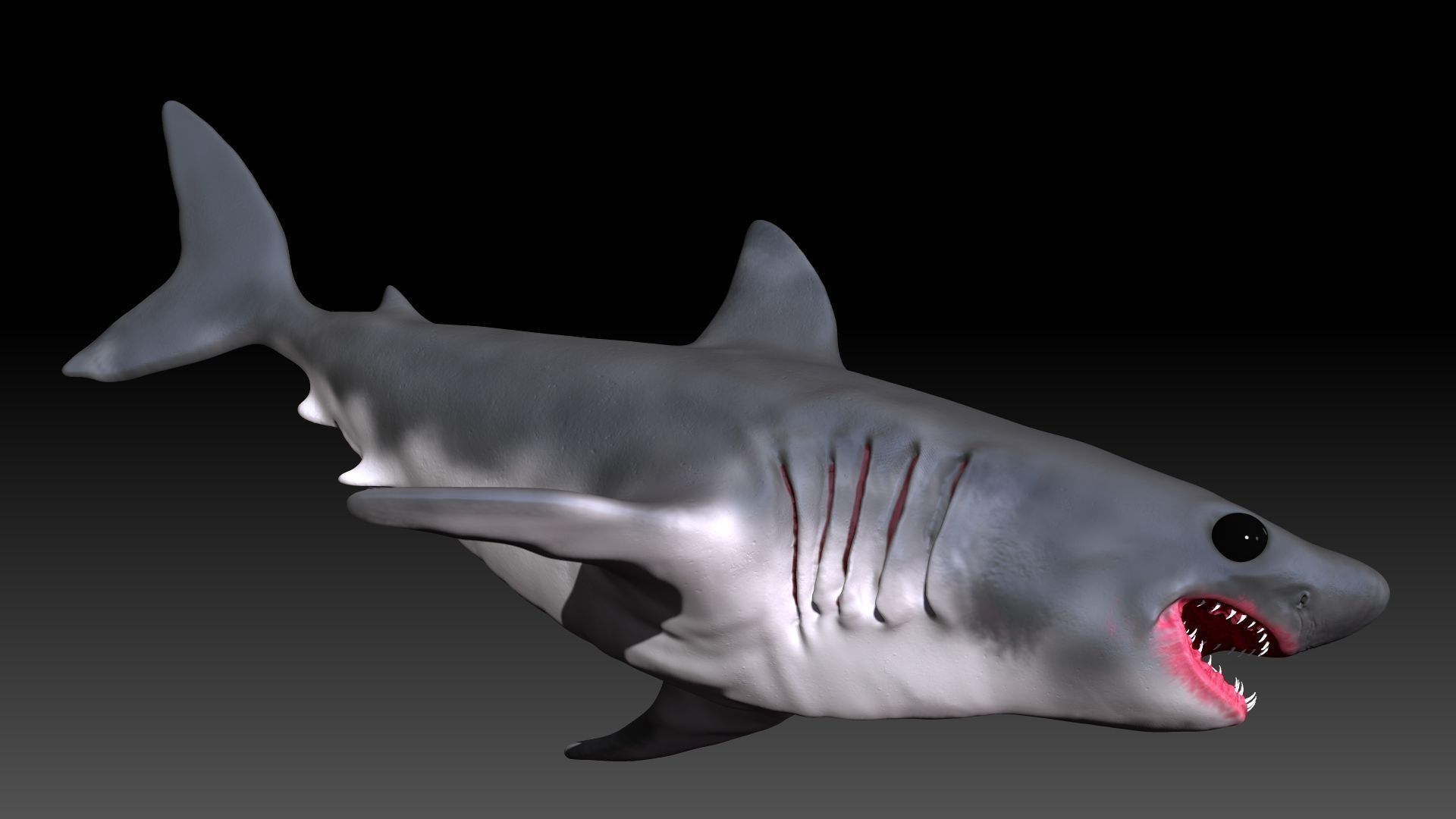 Baby Shark Set -Sculpt 3D model_5