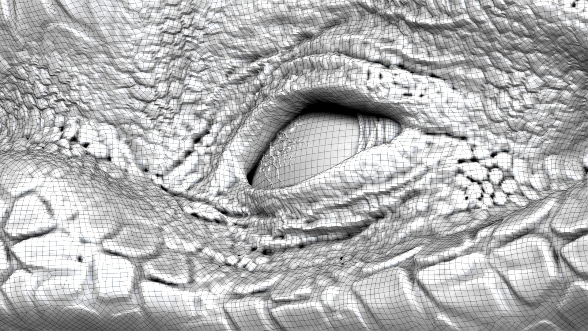 Dakosaurus Sea Monster Series 1 Sculpt Project 3D model_18