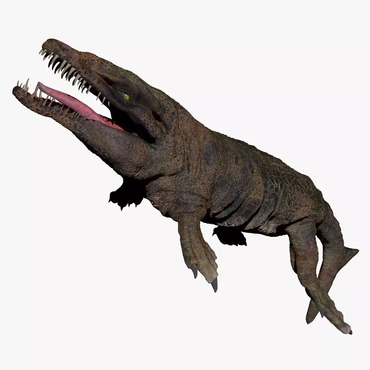 Dakosaurus Sea Monster Series 1 Sculpt Project 3D model_0