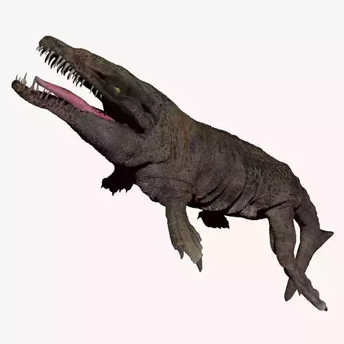 Dakosaurus Sea Monster Series 1 Sculpt Project