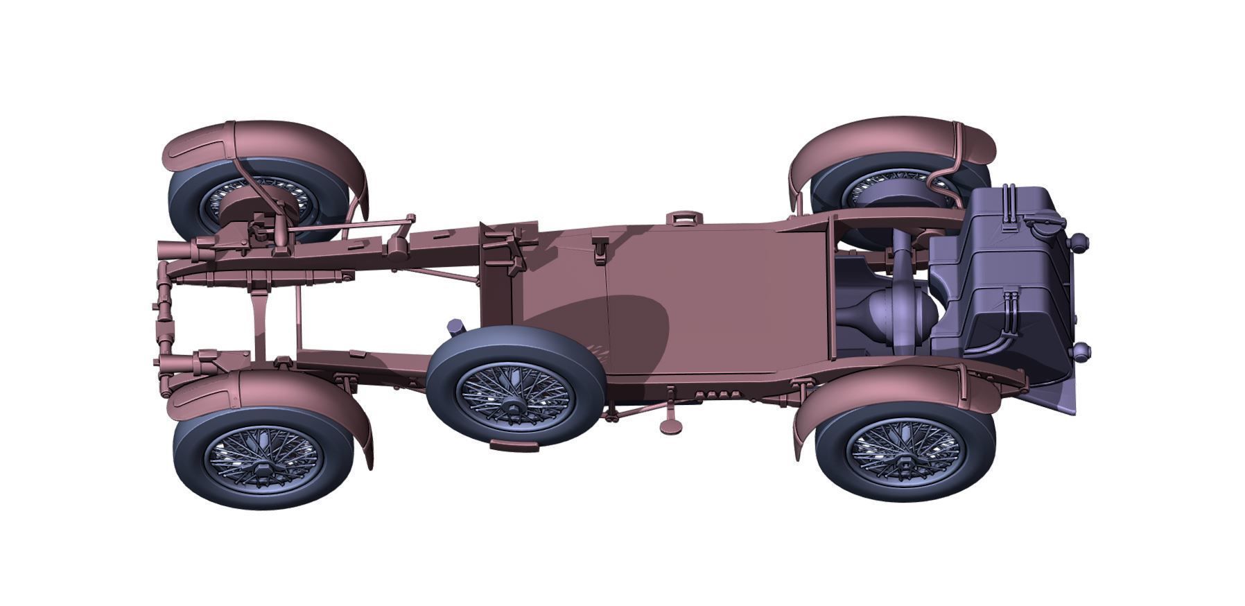 Bentley Blower  Print 3D print model_3