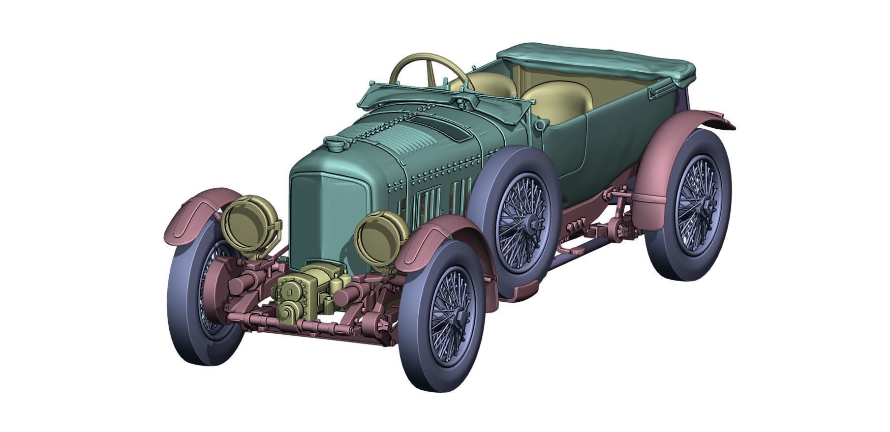 Bentley Blower  Print 3D print model_1