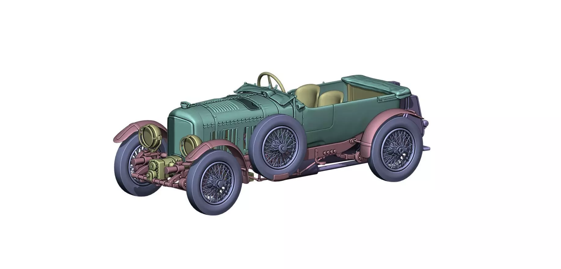 Bentley Blower  Print 3D print model_0