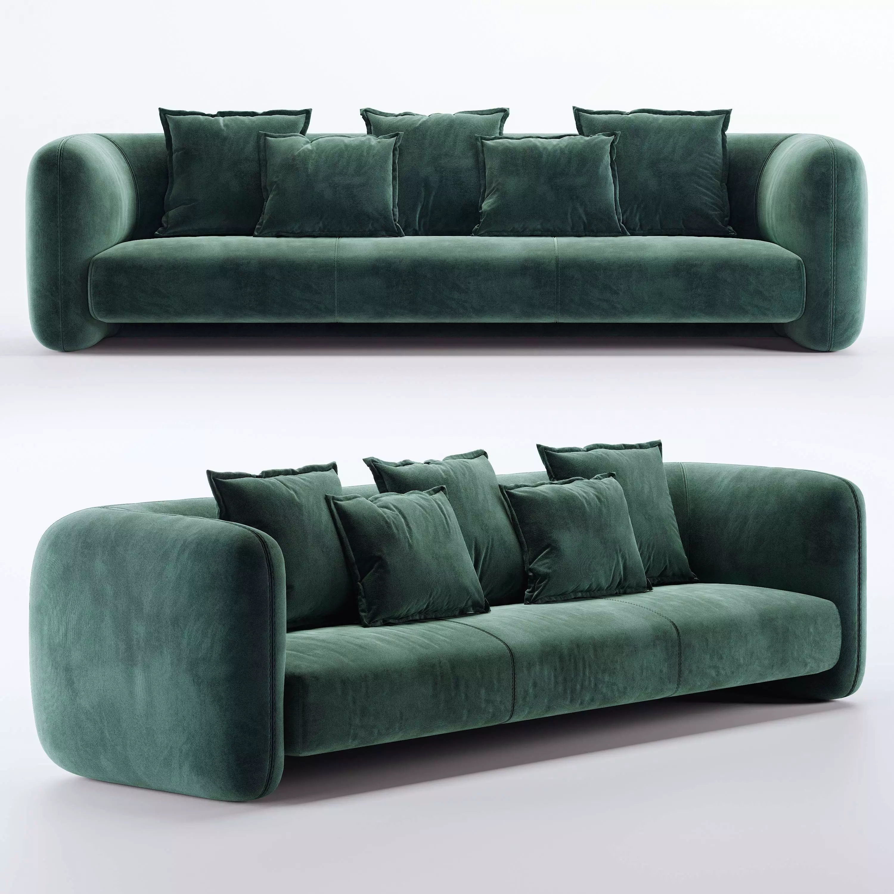Jacob Sofa by Collector 3D model_0
