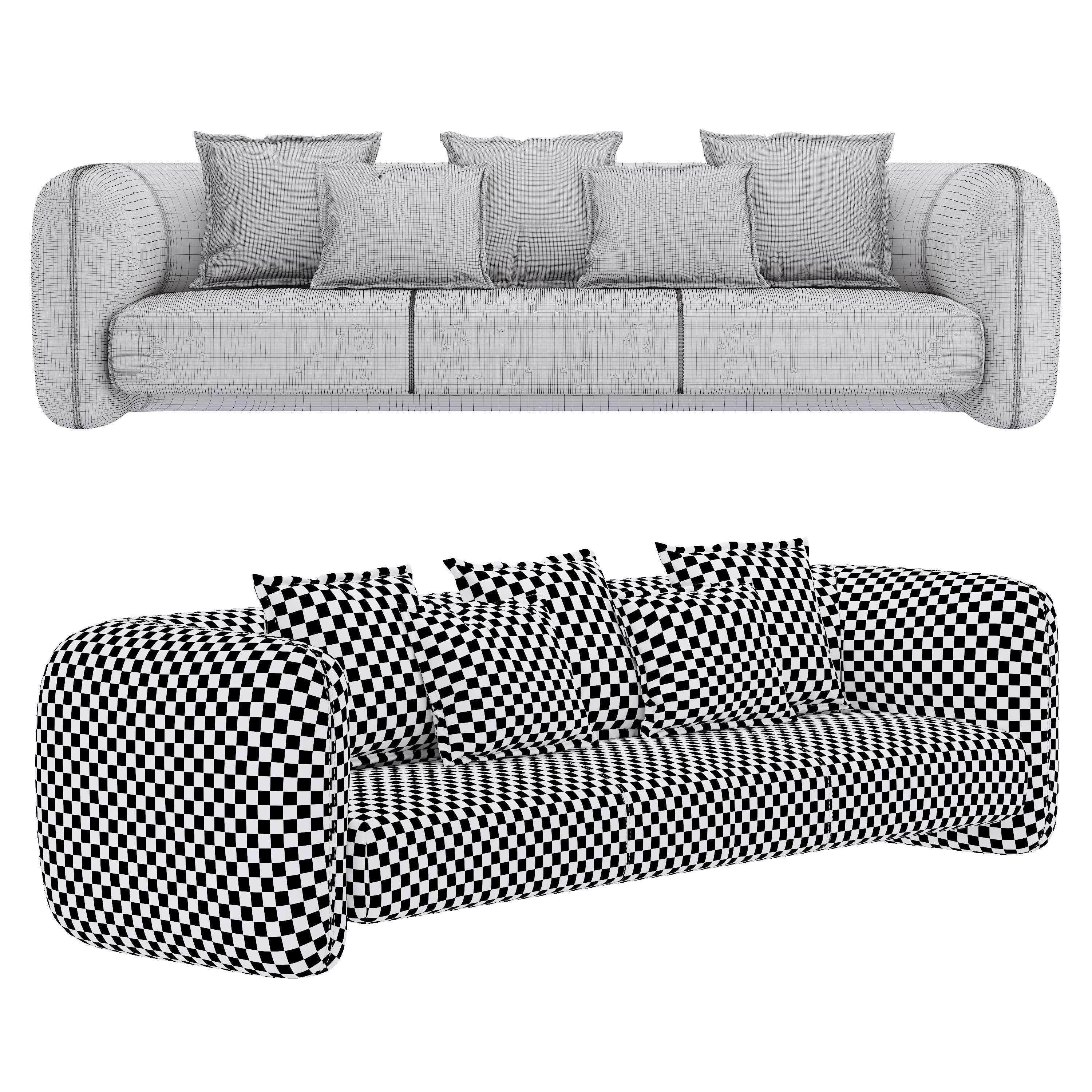 Jacob Sofa by Collector 3D model_1