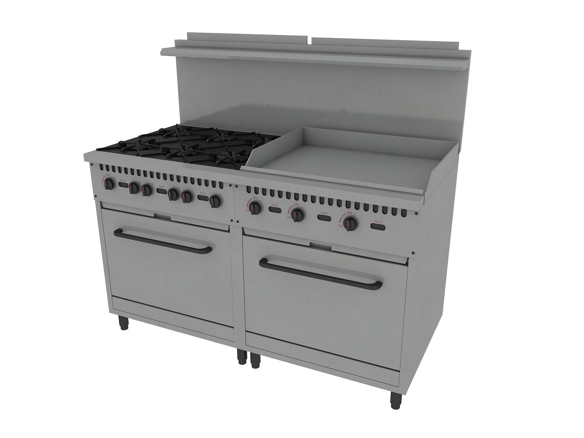 Commercial Kitchen Equipments 2 3D model_24