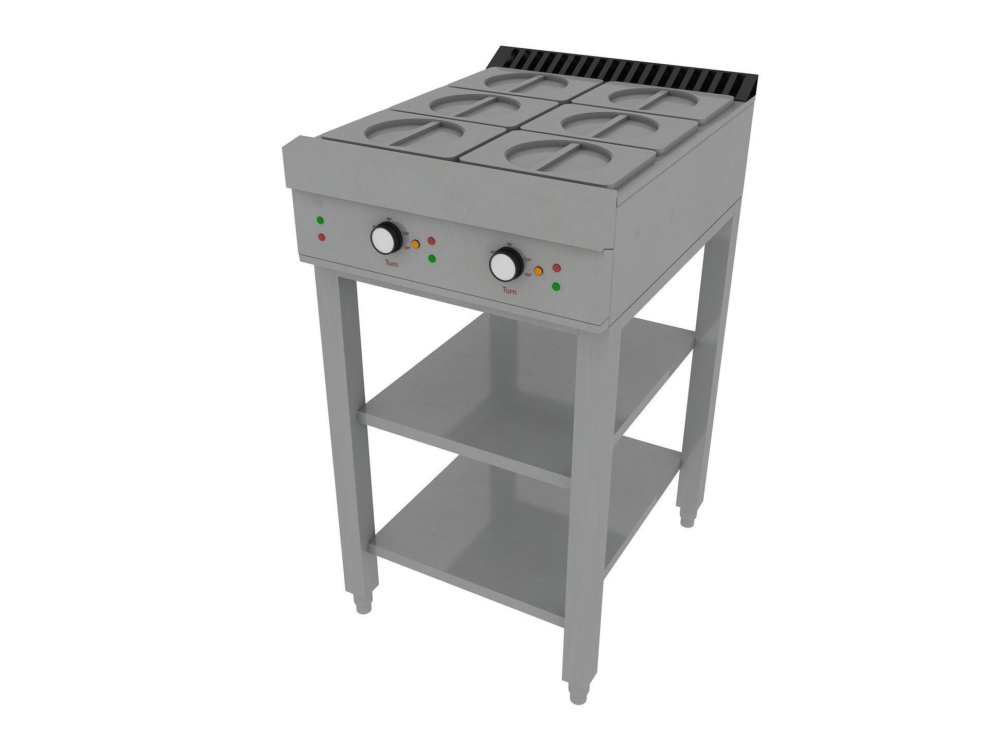 Commercial Kitchen Equipments 2 3D model_38