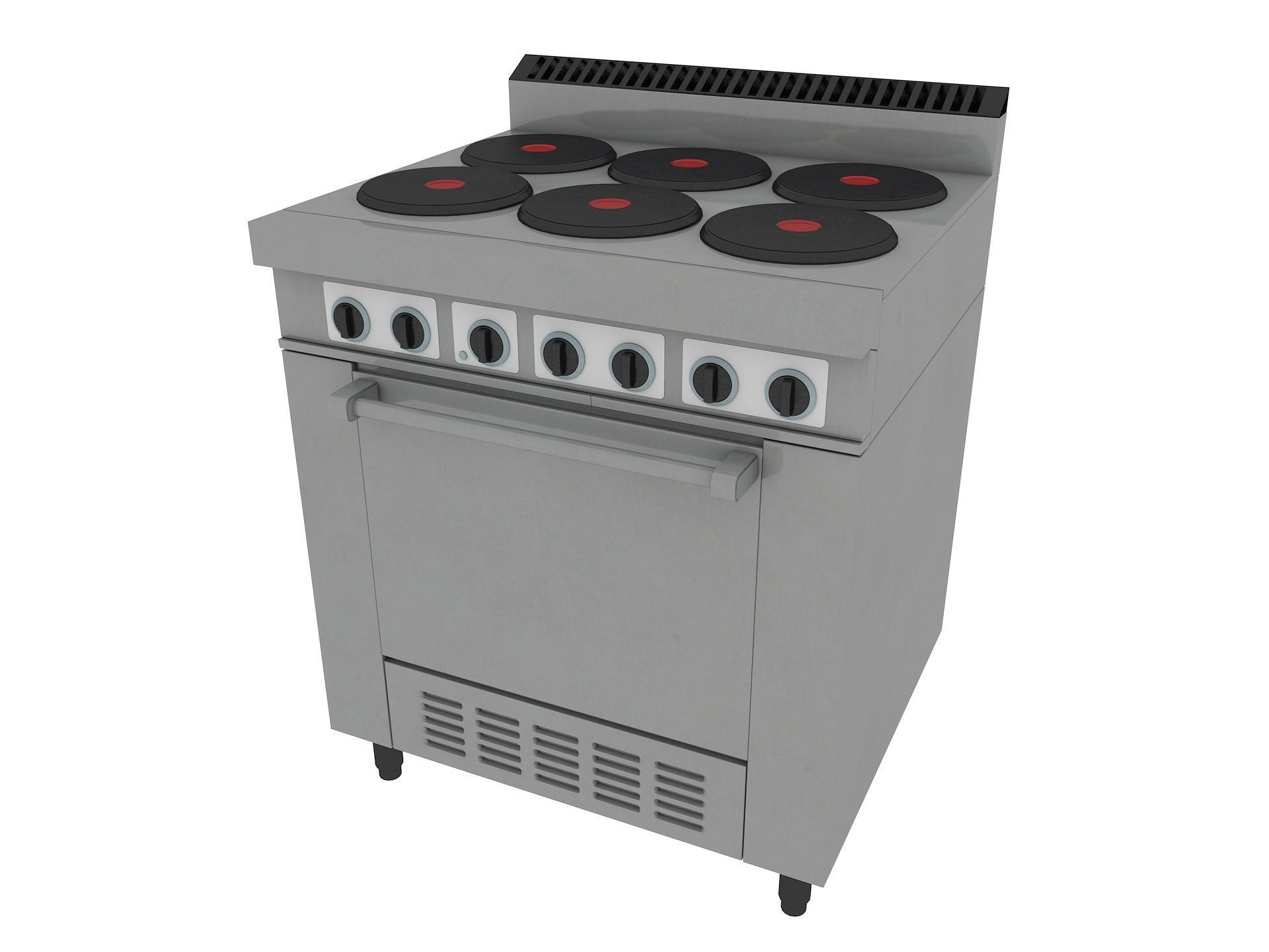 Commercial Kitchen Equipments 2 3D model_12