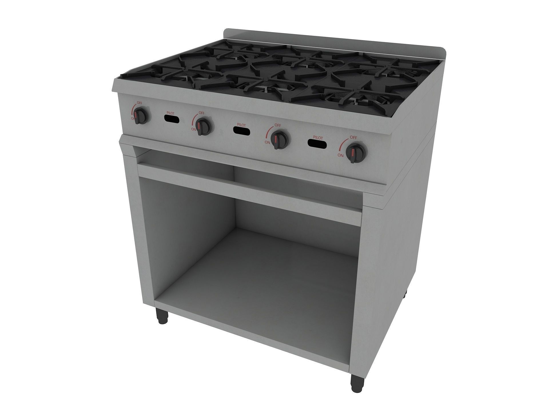 Commercial Kitchen Equipments 2 3D model_8