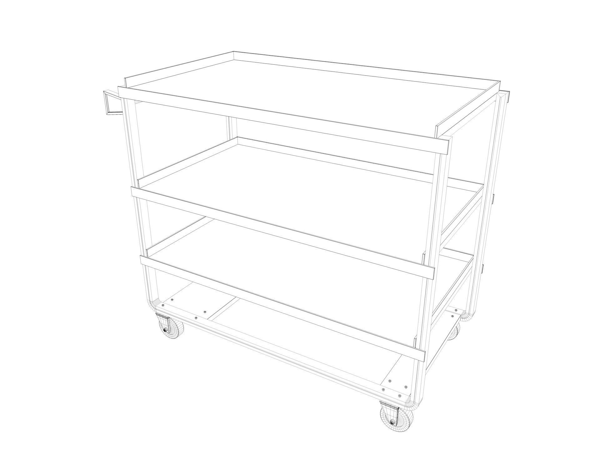 Commercial Kitchen Equipments 2 3D model_45