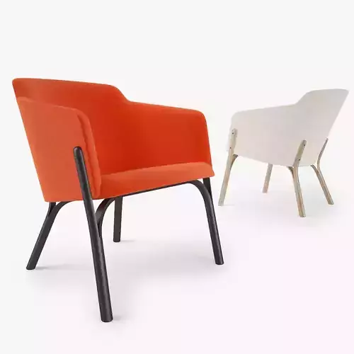 Ton Lounge Armchair Split