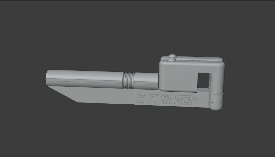 Back To The Future II Doc Browns EZ SLEEP 3D model_3