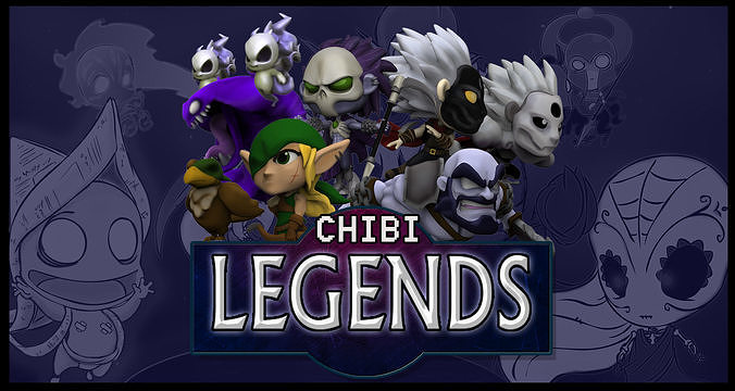 Chibi Legends core game Free 3D print model