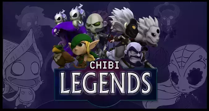 Chibi Legends core game Free 3D print model