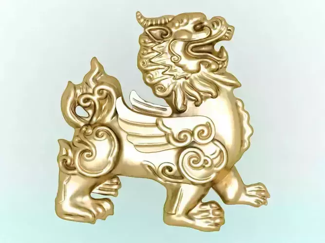 Unicorn for jewelry - Unicorn for ring - Pixiu for pendant