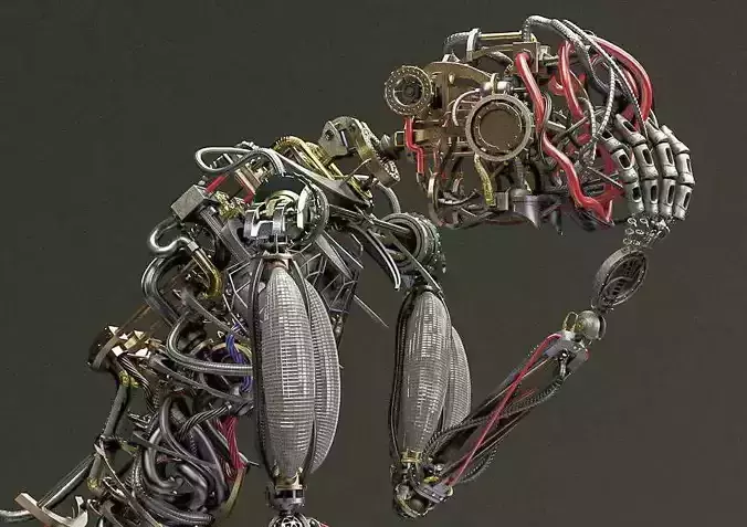 Humanoid Robot 3D model
