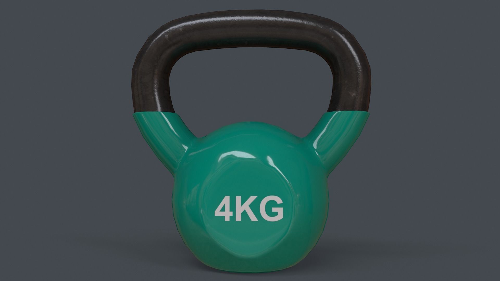 PBR 4-16KG Kettlebell V1 - Multi color Pack  3D Model Collection_32