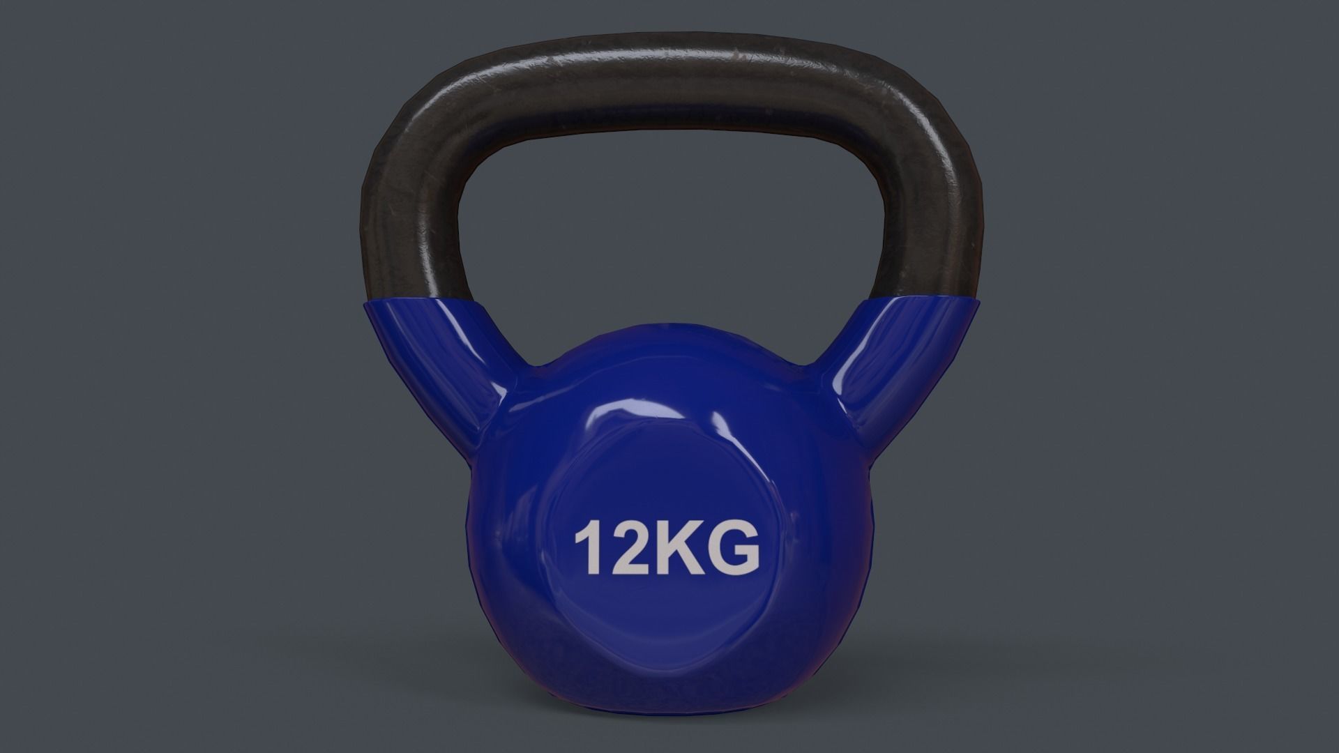 PBR 4-16KG Kettlebell V1 - Multi color Pack  3D Model Collection_61