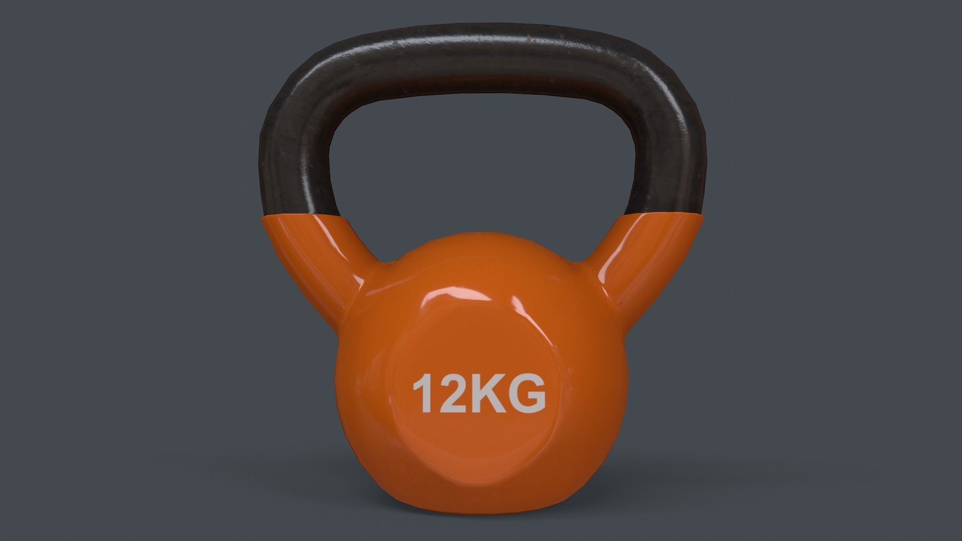 PBR 4-16KG Kettlebell V1 - Multi color Pack  3D Model Collection_70