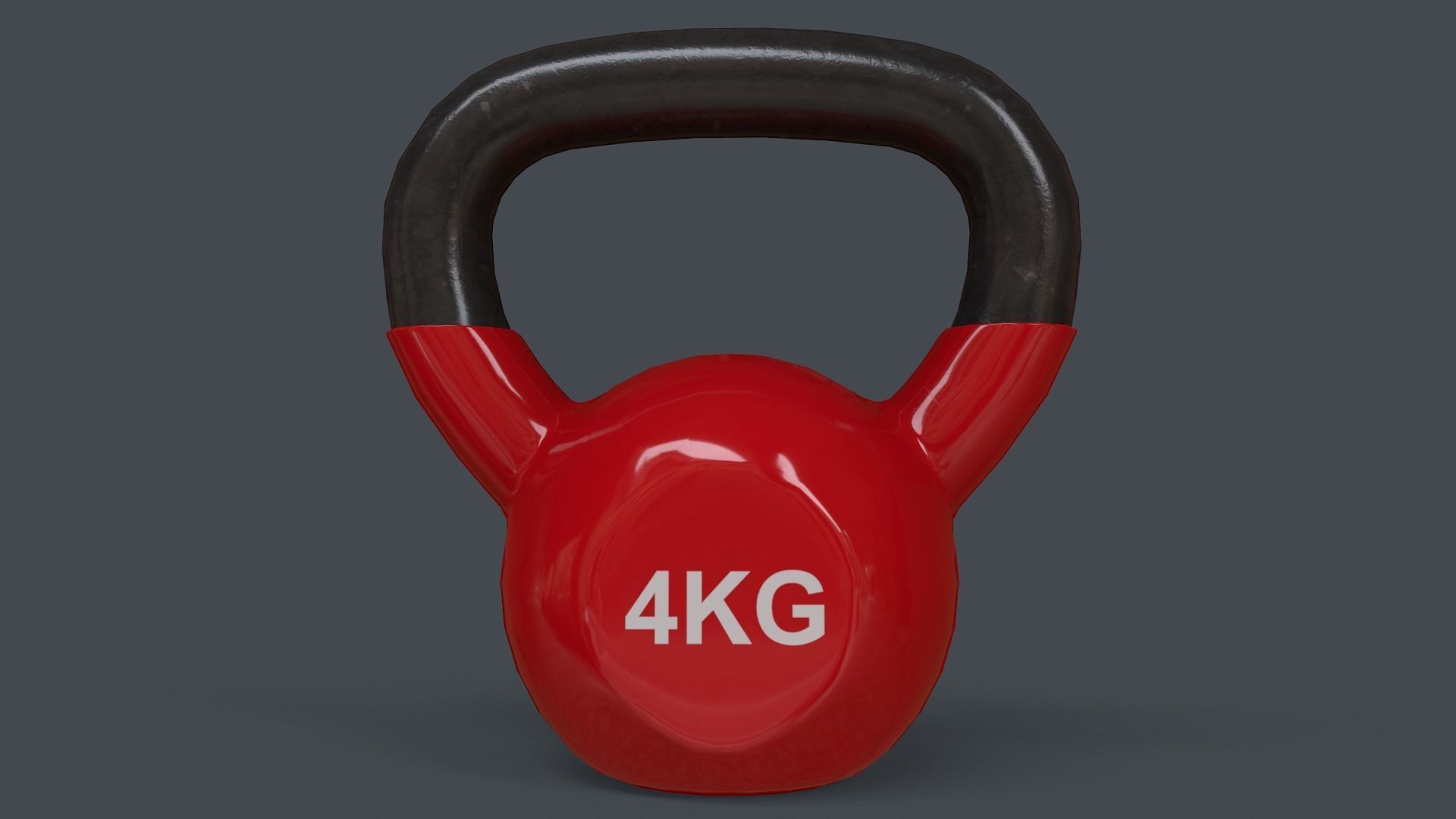 PBR 4-16KG Kettlebell V1 - Multi color Pack  3D Model Collection_40