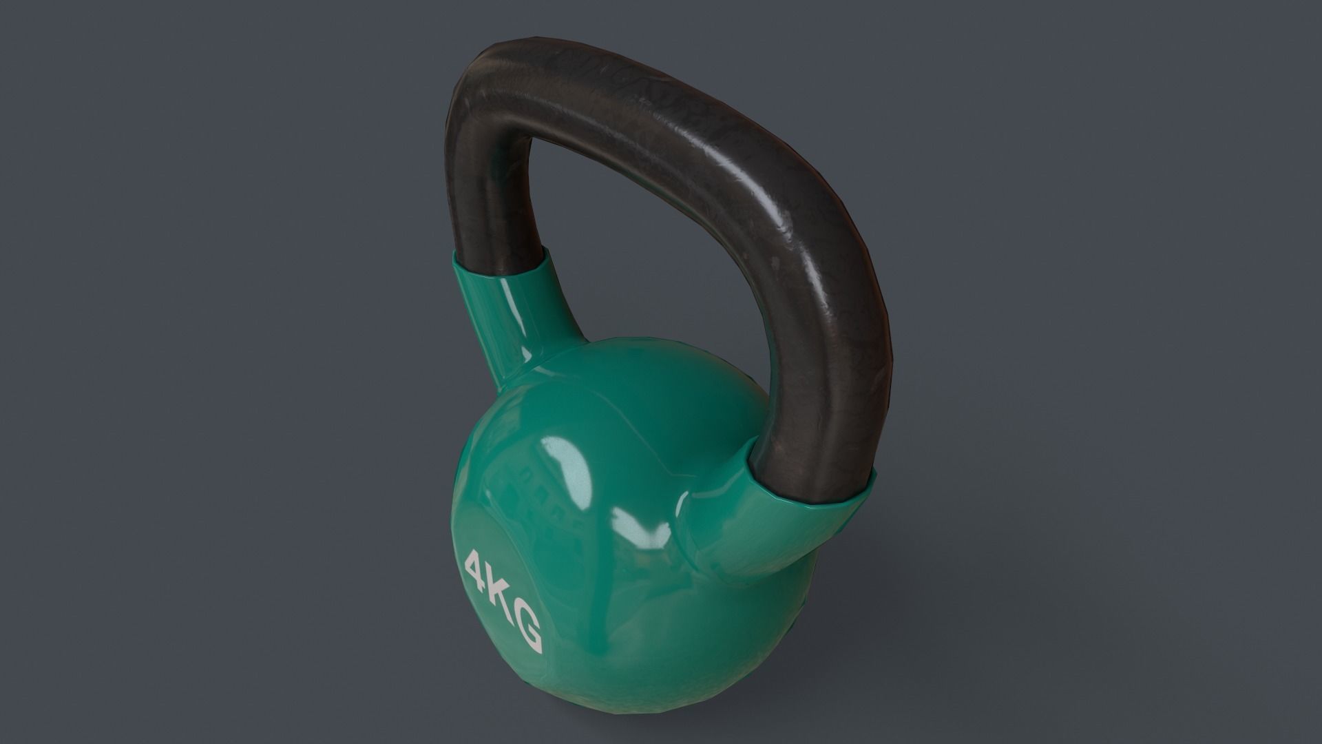 PBR 4-16KG Kettlebell V1 - Multi color Pack  3D Model Collection_43