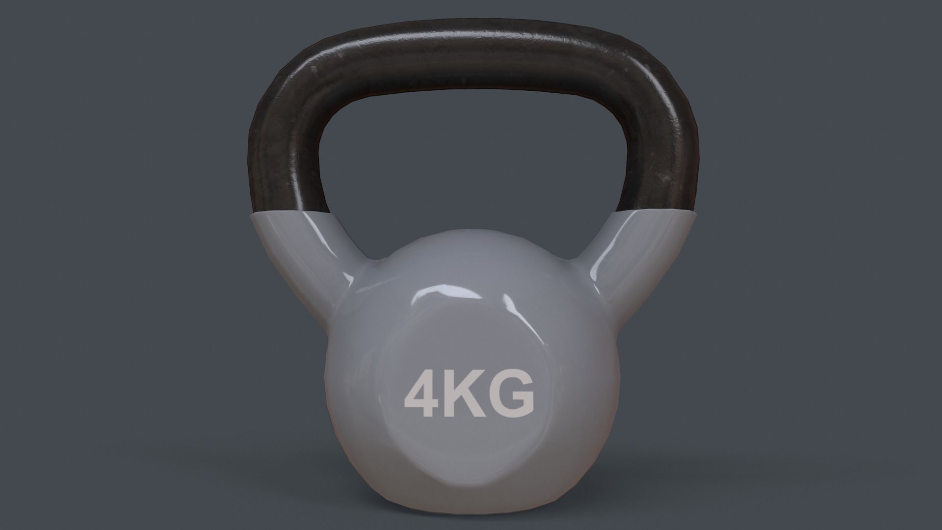 PBR 4-16KG Kettlebell V1 - Multi color Pack  3D Model Collection_35
