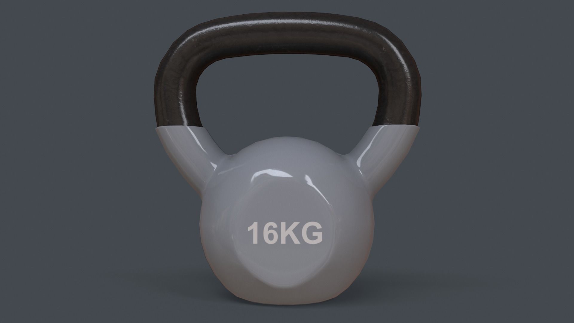 PBR 4-16KG Kettlebell V1 - Multi color Pack  3D Model Collection_95