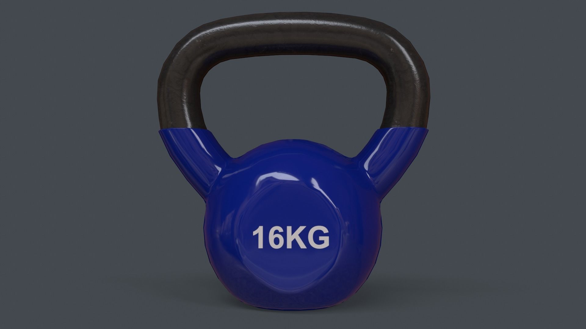 PBR 4-16KG Kettlebell V1 - Multi color Pack  3D Model Collection_91