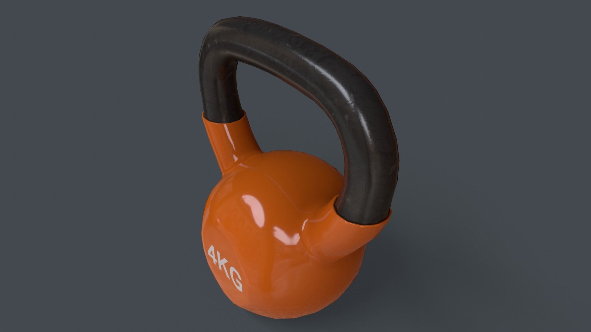 PBR 4-16KG Kettlebell V1 - Multi color Pack  3D Model Collection_50
