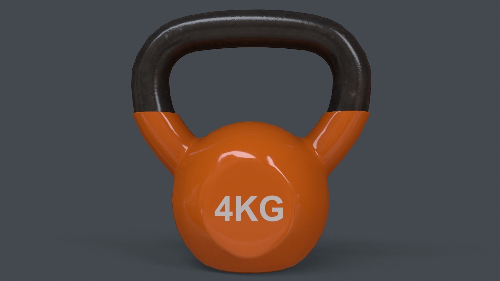 PBR 4-16KG Kettlebell V1 - Multi color Pack  3D Model Collection_37