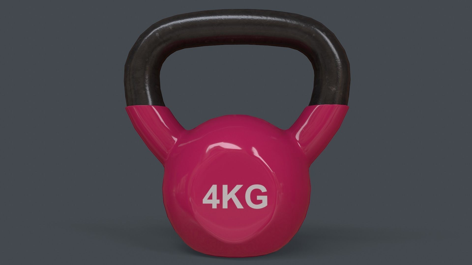 PBR 4-16KG Kettlebell V1 - Multi color Pack  3D Model Collection_38