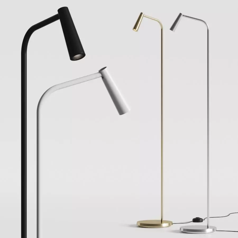 Gamma Floor Lamp by LEDS C4 3D model_0