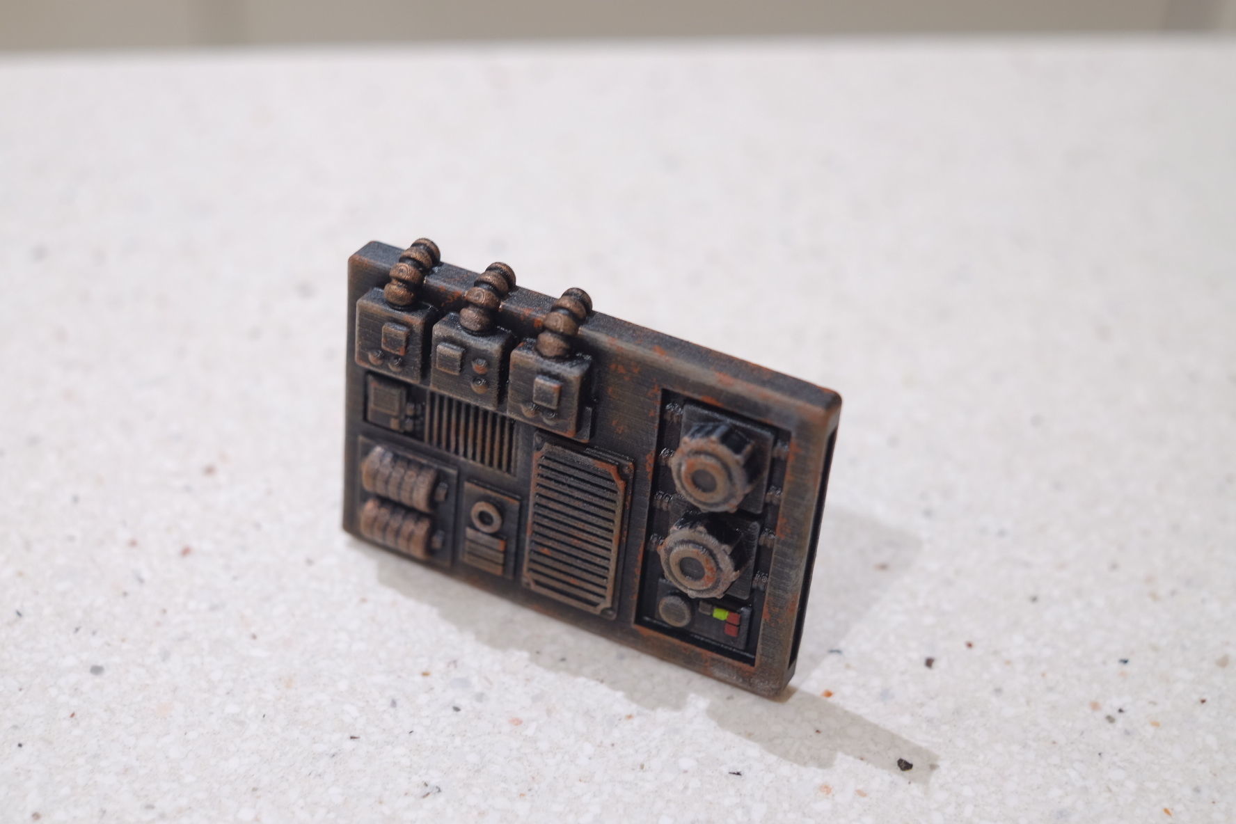 Star Wars random wall greeeble circuit board 3D print model_2